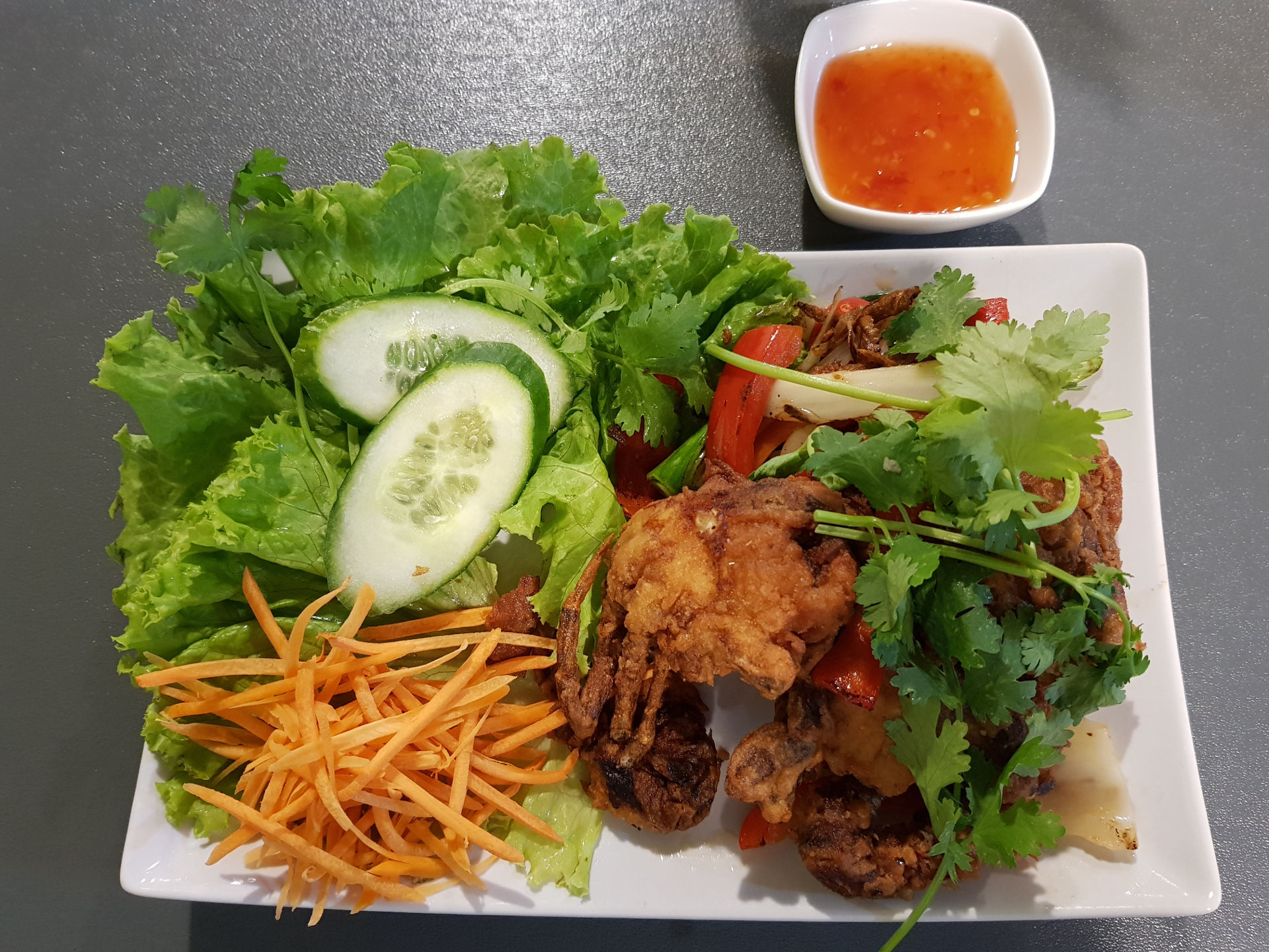 Fried Soft Shell Crab