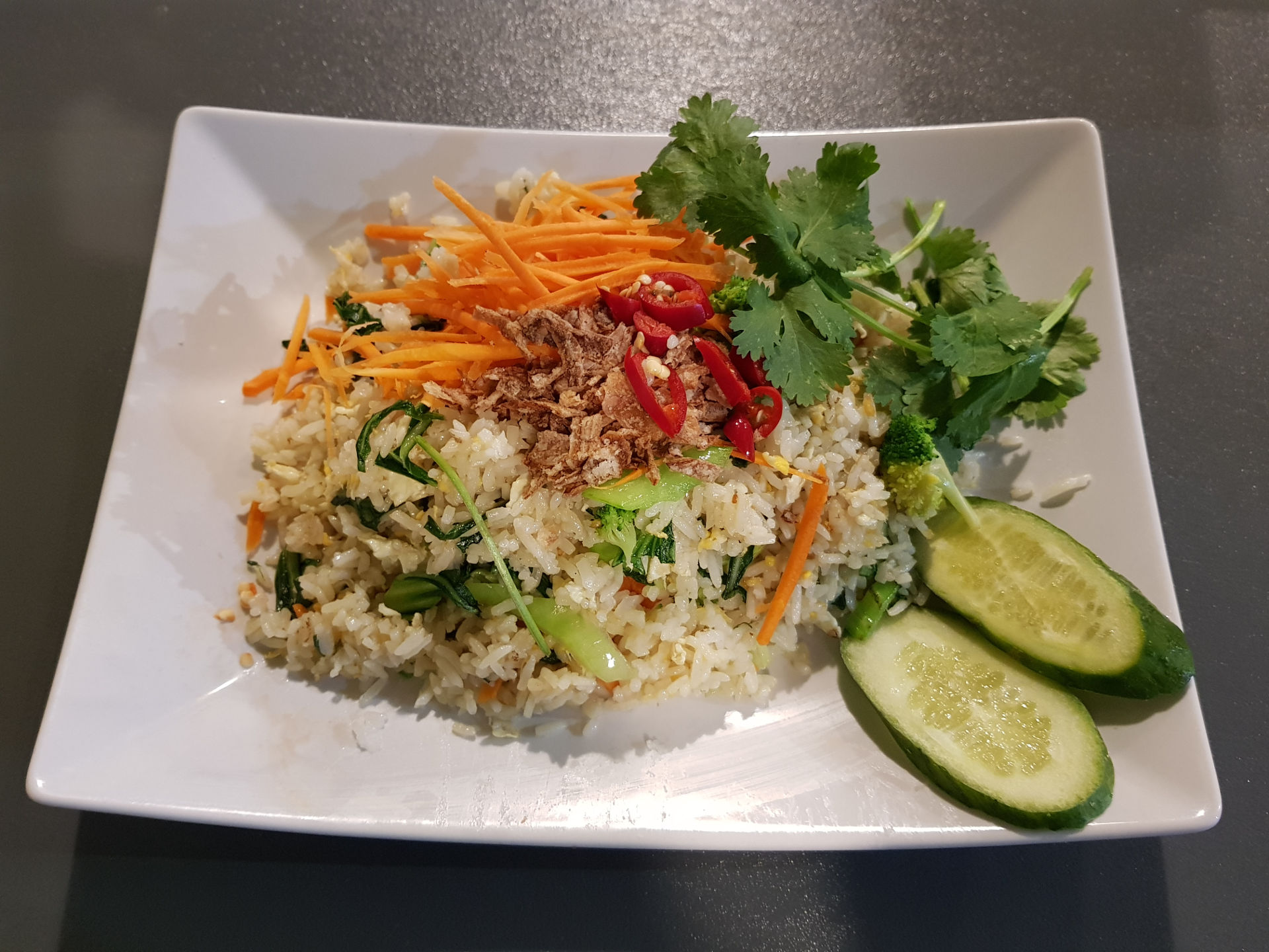 Vegetarian fried rice