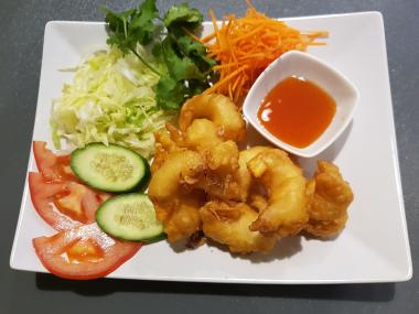 Battered Prawns