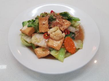 Tofu with Mixed Vegetables