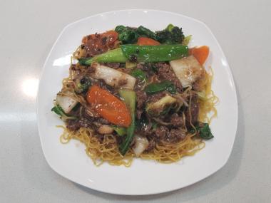 Beef Soft Egg Noodles